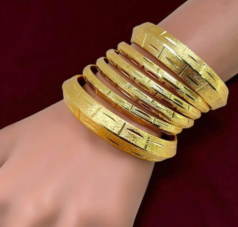 Aurelia Golden Bangles