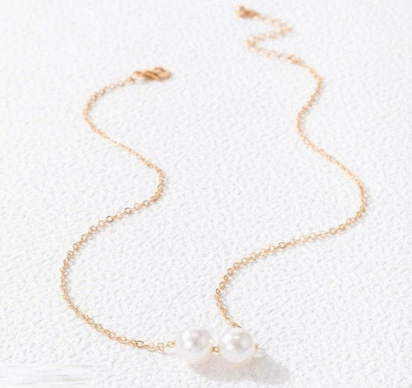 Deux Perles Necklace