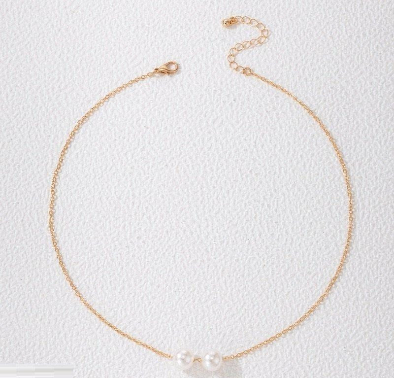 Deux Perles Necklace